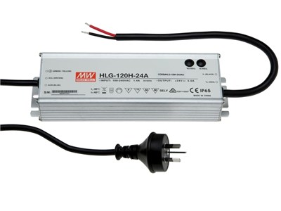 UNSPECIFIED MANUFACTURER WATERPROOF 80W 24V DIMMABLE LED DRIVER WITH AU PLUG