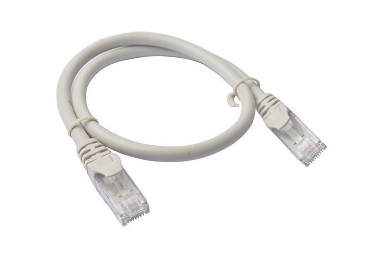 8WARE 0.25M GREY CAT6 UTP PATCH LEAD - FAST NETWORK CONNECTION