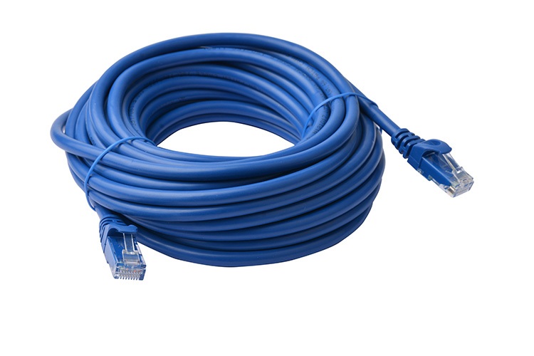 8WARE 1.5M BLUE POWER CORD IEC C13 TO MAINS LEAD