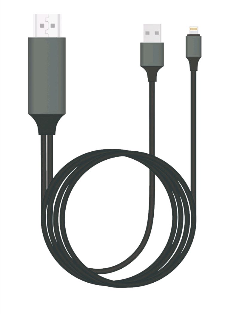 8WARE TV POWER CABLE WITH ANGLED CONNECTOR FOR EASY SETUP