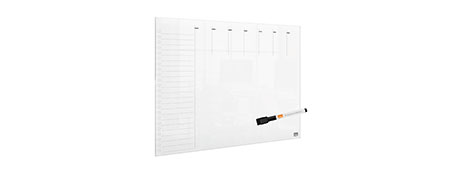 UNSPECIFIED MANUFACTURER FRAMELESS A3 ACRYLIC WEEKLY WHITEBOARD PLANNER FOR HOME OFFICE