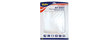 GENERIC/UNSPECIFIED MANUFACTURER LARGE A4 MAGNIFYING SHEET 2X FOR DETAILED WORK & READING