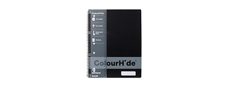 UNSPECIFIED MANUFACTURER A4 SPIRAL BOUND NOTEBOOK WITH 140 PUNCHED & MARGINED PAGES