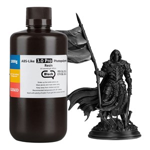 UNKNOWN MANUFACTURER (ASSUMING GENERIC RESIN) ABS-LIKE 3.0 PRO BLACK RESIN 1KG FOR 3D PRINTING