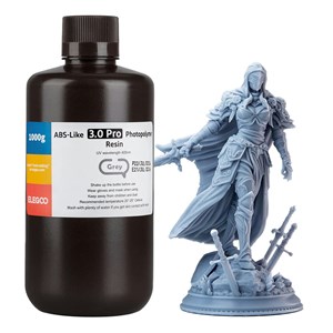 UNKNOWN MANUFACTURER (ASSUMING GENERIC FOR RESIN) ABS-LIKE 3.0 PRO GREY RESIN 1KG FOR 3D PRINTING