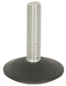 GENERIC/UNSPECIFIED MANUFACTURER ADJUSTABLE RACK ENCLOSURE FEET (SET OF 4) - BLACK