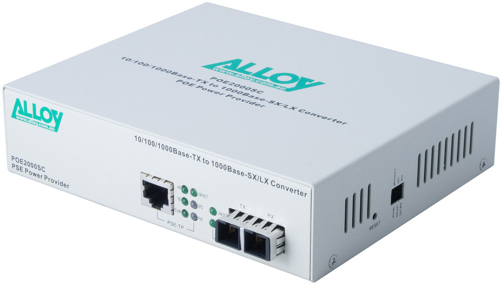ALLOY POE INJECTOR 3000SFP - POWER OVER ETHERNET SOLUTION