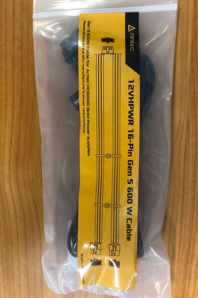 ANTEC 12VHPWR 16-PIN GPU POWER CABLE FOR NEXT-GEN GPUS