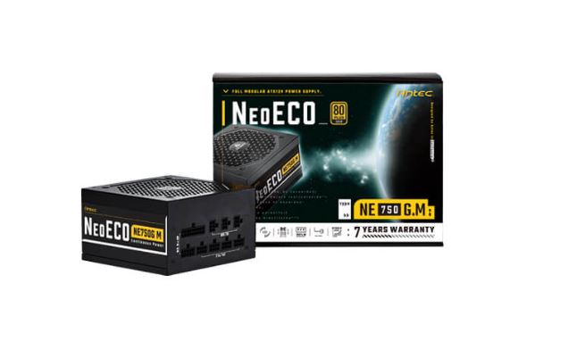 ANTEC NE750G M AU GOLD 750W POWER SUPPLY UNIT