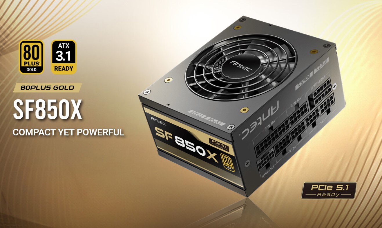 ANTEC SF850X AU 850W GOLD ATX 3.0 POWER SUPPLY UNIT