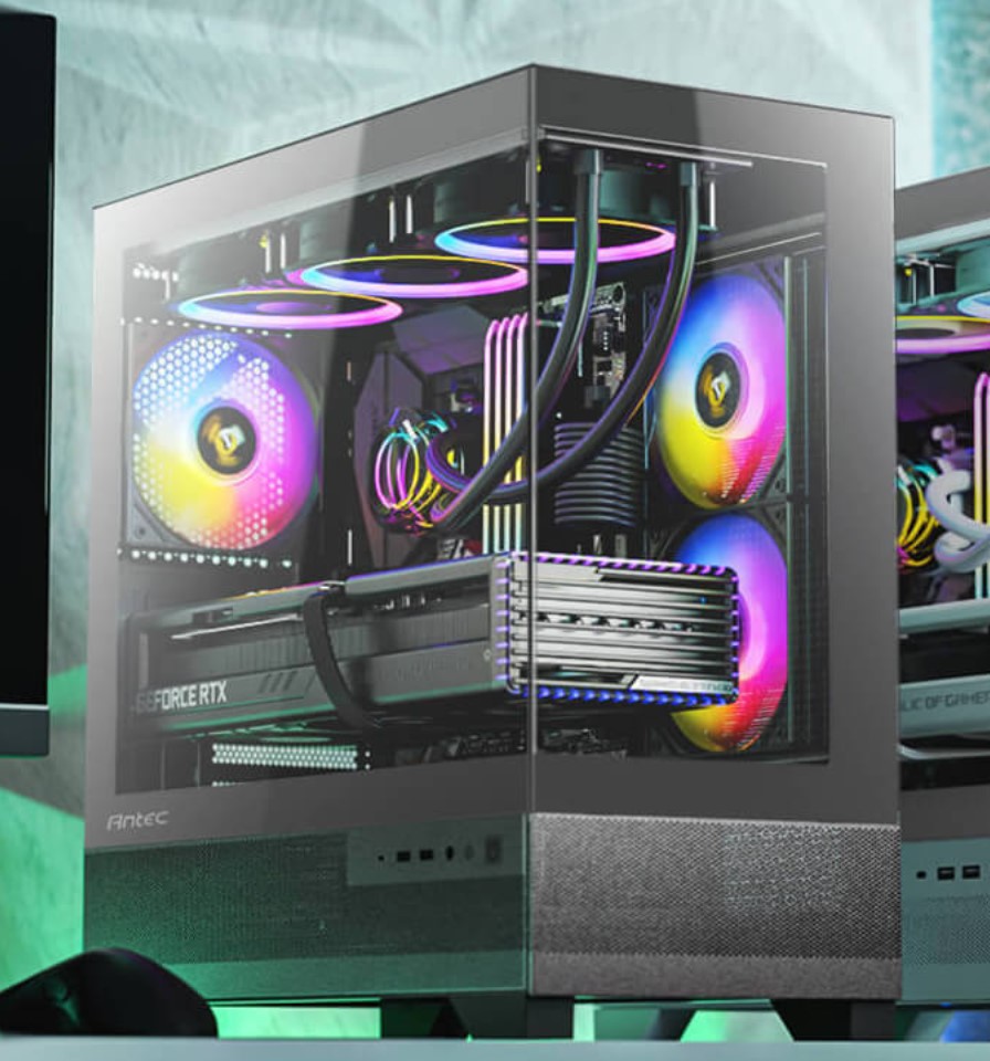 ANTEC CX500M ARGB MID-TOWER PC CASE FOR GAMING BUILDS