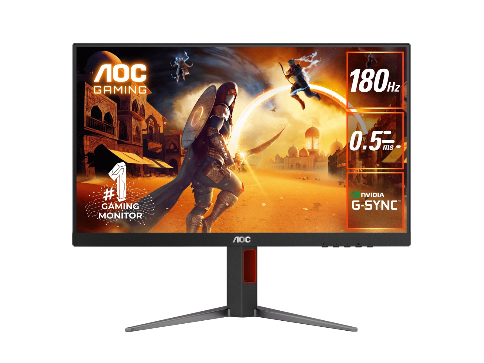 AOC 24-INCH FHD MONITOR FOR HOME & OFFICE PRODUCTIVITY