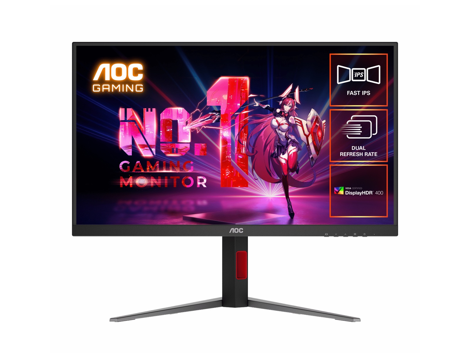 AOC 27" QHD IPS MONITOR FOR CRISP VISUALS & PRODUCTIVITY