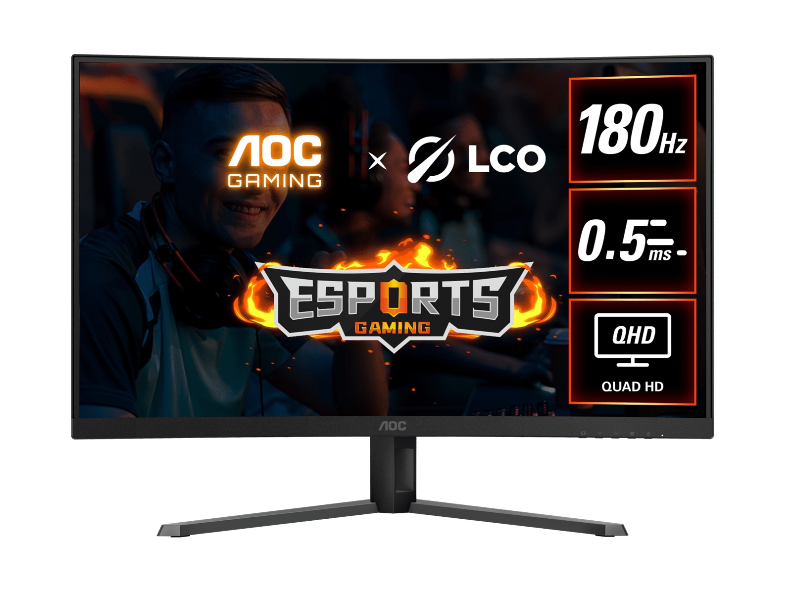 AOC 32-INCH QHD MONITOR FOR CRISP VISUALS