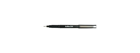 ARTLINE 200 FINE LINER PEN - INSTANT DRY, BLUR PROOF INK