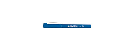 ARTLINE 200 FIBRE TIP PEN - ROYAL BLUE, 2.3MM LINE