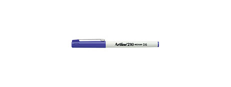 ARTLINE 210 FIBRE TIP PEN - BOLD PURPLE LINES FOR WRITING