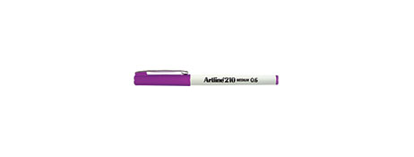ARTLINE 210 MAGENTA MARKER PEN - BOLD 2.3MM FIBRE NIB