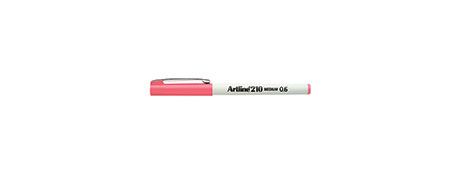 ARTLINE 210 PINK MARKER PEN - BOLD 2.5MM FIBRE NIB