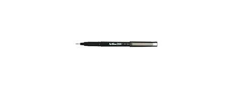 ARTLINE 220 BLACK FINE LINER PEN - PERFECT FOR STENCILS & DETAIL WORK