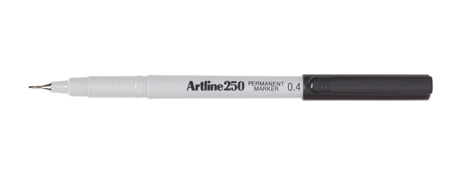 ARTLINE 250 FINE LINE PERMANENT MARKER - BLACK INK