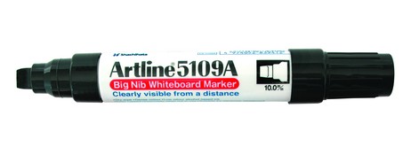 ARTLINE 500A JUMBO CHISEL TIP WHITEBOARD MARKER - BLACK
