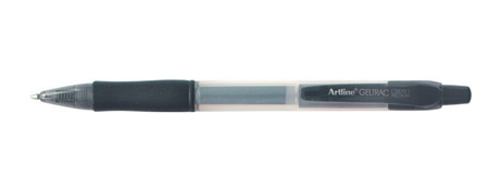ARTLINE 5570 RETRACTABLE GEL PEN - SMOOTH 0.7MM BLACK INK