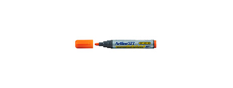 ARTLINE 577 MARKER ORANGE 3MM BULLET NIB DRY SAFE INK