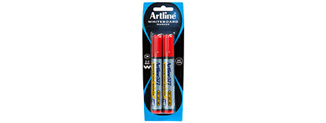 ARTLINE 577 RED BULLET NIB MARKER - 3MM LINE WIDTH