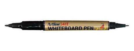 ARTLINE BLACK DUAL NIB WHITEBOARD MARKER - BOLD & RELIABLE