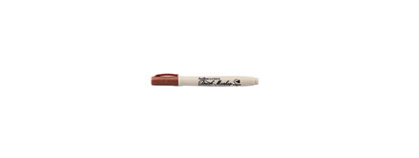 ARTLINE SUPREME BROWN BRUSH MARKER - ANTIMICROBIAL & VERSATILE