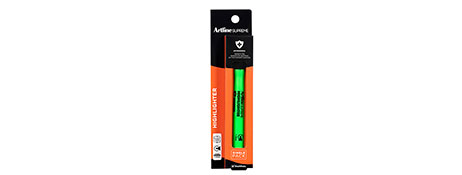 ARTLINE SUPREME GREEN CHISEL TIP HIGHLIGHTER FOR CLEAR NOTES