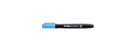 ARTLINE SUPREME CHISEL TIP MARKER LIGHT BLUE - SMOOTH WRITING