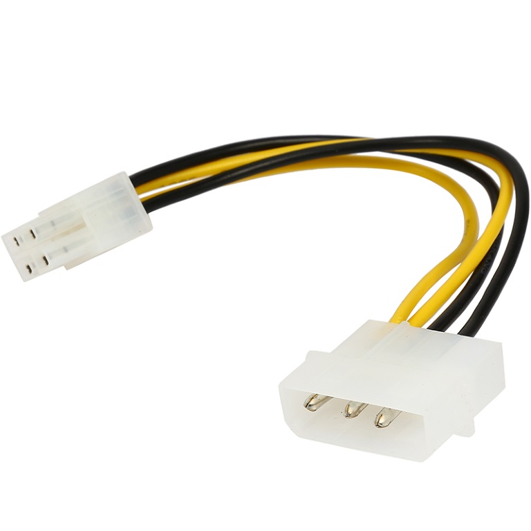 ASTROTEK MOLEX TO EPS POWER ADAPTER CABLE FOR PC BUILDS
