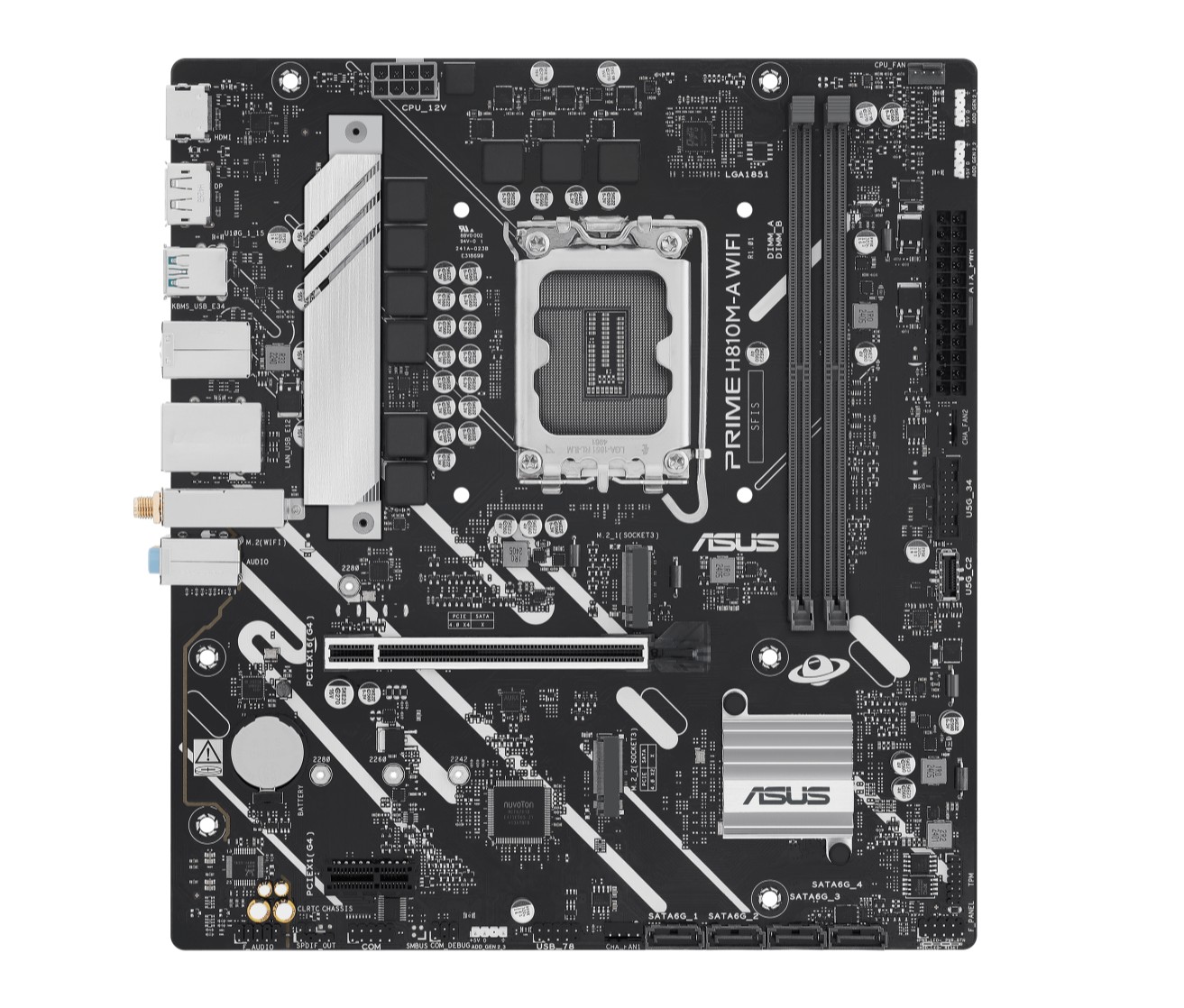 ASUS PRIME H810M-A WIFI MOTHERBOARD FOR RELIABLE PERFORMANCE