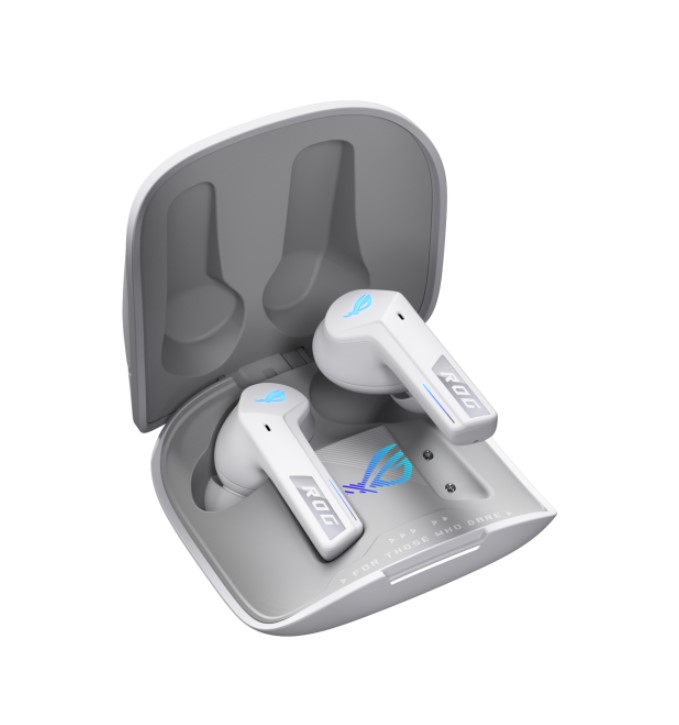 ASUS ROG CETRA TRUE WIRELESS SPEEDNOVA EARBUDS WHITE
