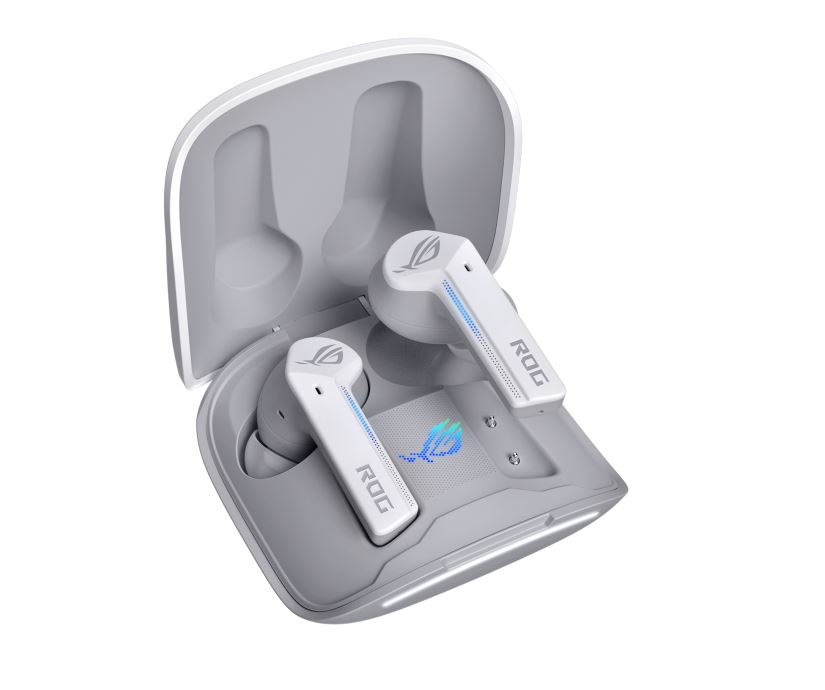 ASUS ROG CETRA TRUE WIRELESS EARBUDS WHITE - CRYSTAL CLEAR AUDIO