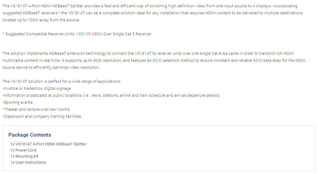 ATEN 18-PORT CAT 6 10G NETWORK SWITCH FOR GERALDTON HOMES
