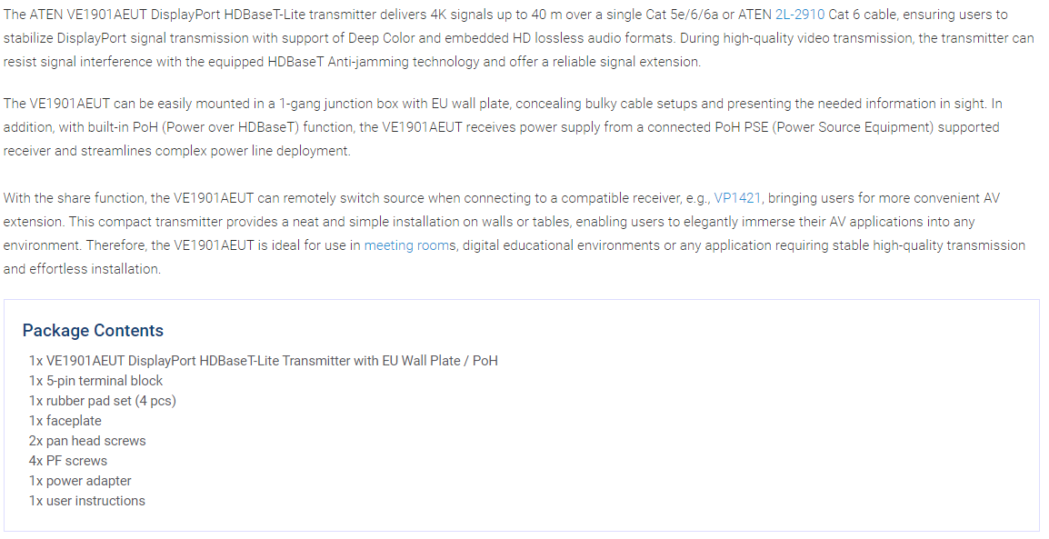ATEN 1-PORT USB KVM SWITCH FOR EASY PC MANAGEMENT