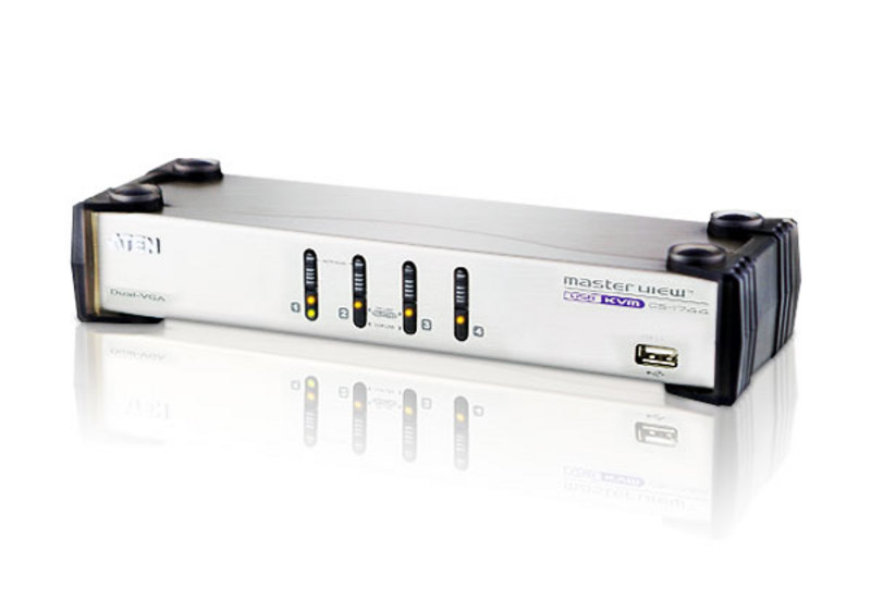 ATEN 4-PORT USB 2.0 HUB WITH POWER ADAPTER - EXPAND YOUR PORTS