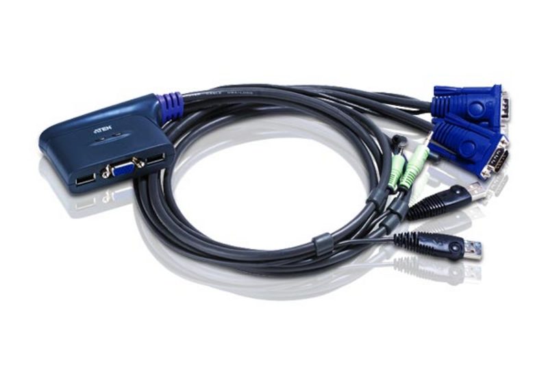ATEN 6-PORT USB KVM SWITCH FOR SEAMLESS PC MANAGEMENT