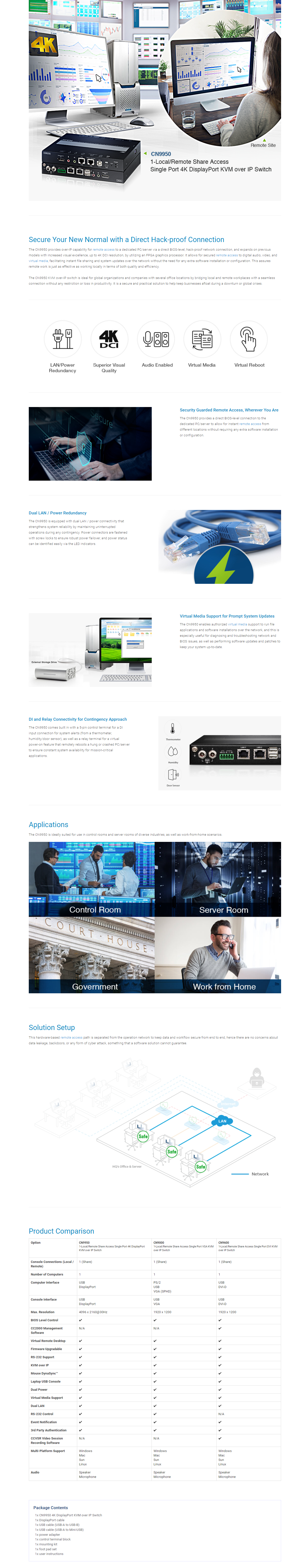 ATEN 8-PORT USB KVM SWITCH FOR PC CONTROL