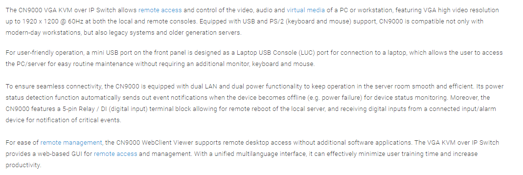 ATEN 9-PORT USB KVM SWITCH FOR SEAMLESS CONTROL
