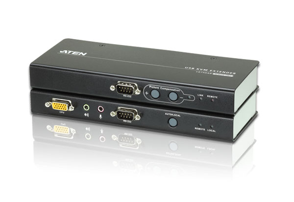 ATEN CE750A USB DVI KVM EXTENDER OVER CAT 5E/6