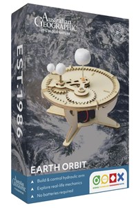 AUSTRALIAN GEOGRAPHIC EARTH ORBIT WORKSHOP FOR KIDS