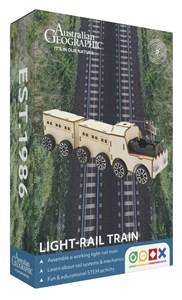 AUSTRALIAN GEOGRAPHIC ECO WORKSHOP TRAIN KIT FOR CREATIVE LEARNING & FUN
