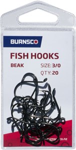 GENERIC/UNSPECIFIED MANUFACTURER RELIABLE BEAK STYLE FISHING HOOKS - ALL-ROUNDER TACKLE