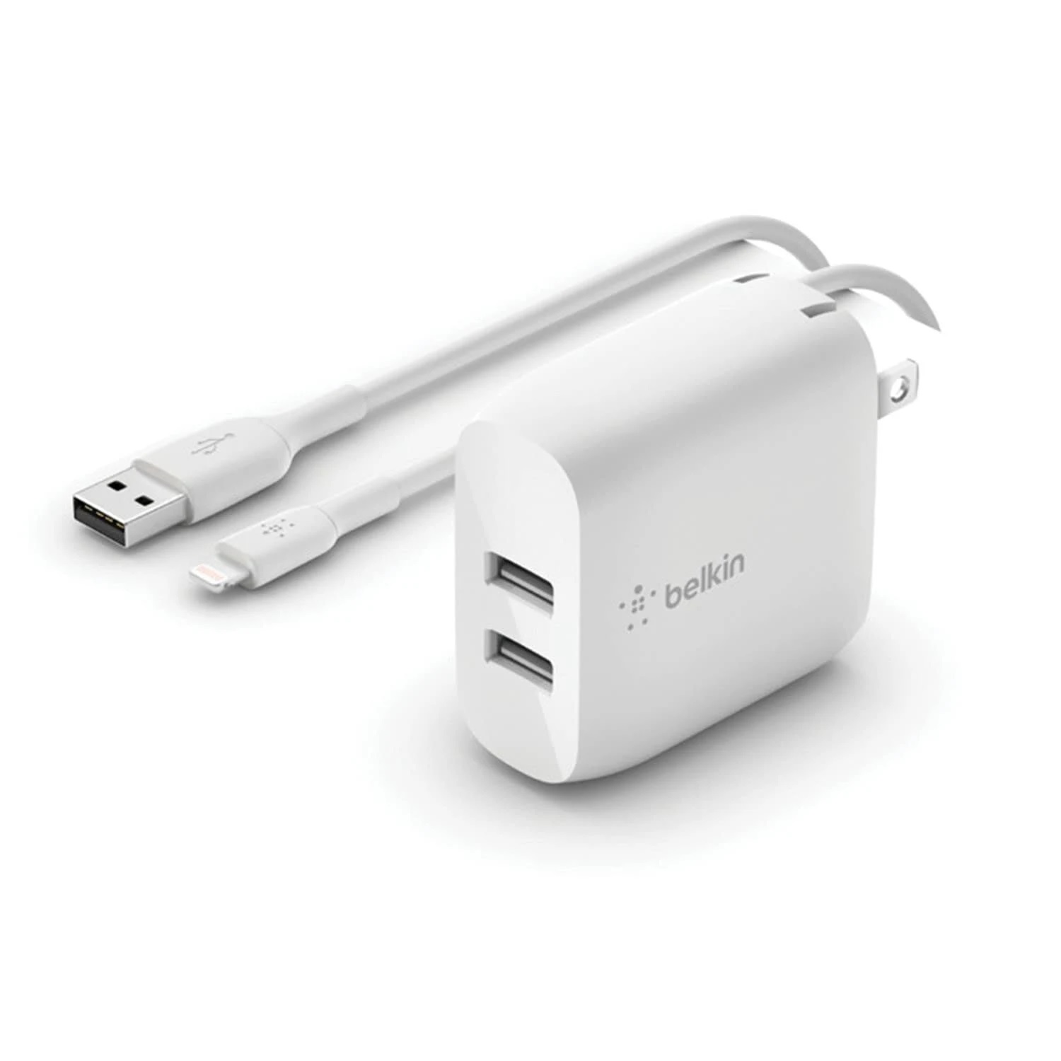 BELKIN 1M USB-C TO LIGHTNING CABLE - WHITE FOR FAST CHARGING