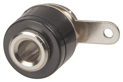 UNSPECIFIED MANUFACTURER BLACK 4MM PANEL MOUNT SOCKET FOR BANANA PLUGS