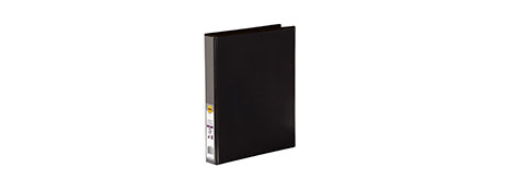 MARBIG DURABLE BLACK A4 INSERT BINDER - 200 PAGES CAPACITY